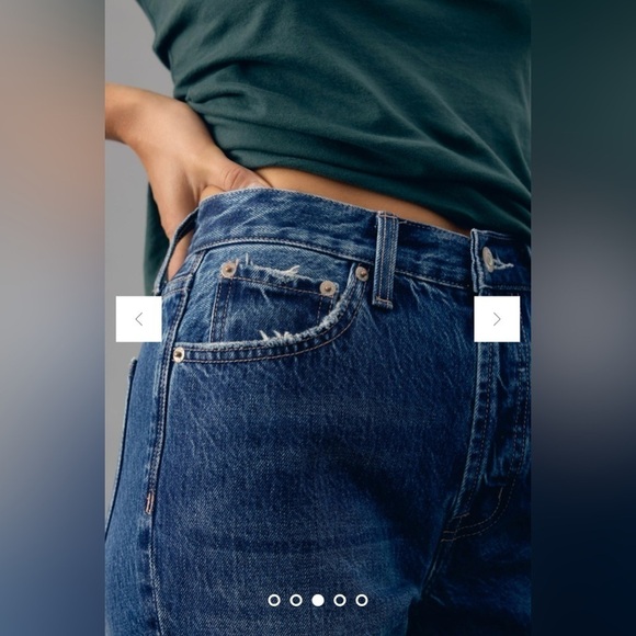 NWT Pistola Charlie High Rise Straight Jeans in Gravity sz 26 - Picture 4 of 15